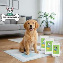 Kit com 3 Pacotes Doguitto Pads Tapete Higiênico Cachorro 55x60 30 und Cada