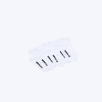 Kit Com 3 Pares De Meia Cano Curto Branca Infantil Unissex Hering Kids Latln0asn Branco Kit Com 3 Pares De Meia Cano Curto Branca Infantil Unissex Hering Kids Latln0asn Branco