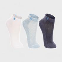 Kit Com 3 Pares De Meia Infantil Cano Curto Lupo Sport