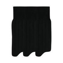 Kit Com 3 Pares De Meia Social Mash 100% Algodão Canelada Longa Kit Com 3 Pares De Meia Social Mash 100% Algodão Canelada Longa