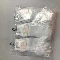 Kit com 3 pares de meia t07064, unissex, cano curto trifil 39-43 branco Kit com 3 pares de meia t07064, unissex, cano curto trifil 39-43 branco
