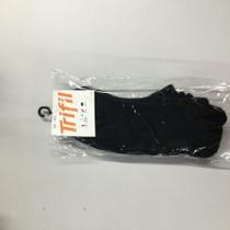 Kit com 3 pares de meia t07064, unissex, cano curto trifil 39-43 preto Kit com 3 pares de meia t07064, unissex, cano curto trifil 39-43 preto