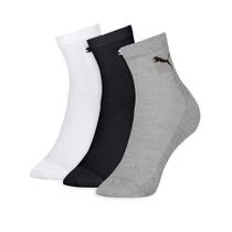 Kit Com 3 Pares De Meias Cano Médio Esportiva Sport Unissex Kit Com 3 Pares De Meias Cano Médio Esportiva Sport Unissex