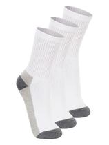 Kit com 3 Pares de Meias Esportiva Cano Longo Lupo 3250-002