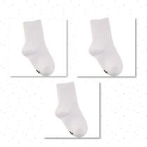 Kit com 3 Pares de Meias Lupo Kids Cano Longo