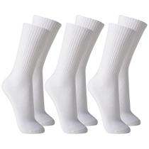 Kit Com 3 Pares de meias Lupo Sport Cano Longo em Algodão Cotton Confortável Masculina