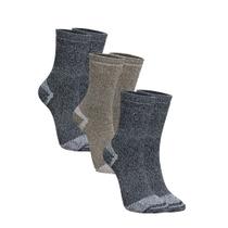 Kit Com 3 Pares De Meias Trekking Coolmax Esportiva Sport Modelo Cano Longo Selene