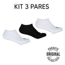 Kit com 3 Pares Meia Cano Invisível Masculina Hoahi