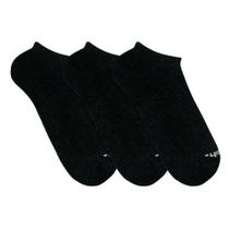 Kit Com 3 Pares Meias De Sapatilha Invisível Mash Em Algodão Modelo Unissex