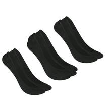 Kit Com 3 Pares Meias Selene Sapatilha Modelo Super Invisível Feminina