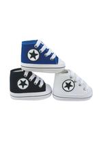 Kit com 3 pares sapatinho de bebê direto da fabrica do 13 ao 18