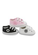 Kit Com 3 Pares Sapatinho De Bebe Recém Nascido Direto Da Fabrica