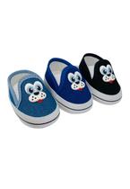 Kit Com 3 Pares Sapatinho De Bebê Sapato De Bebê Direto Da Fabrica T53 E T54 Kit Com 3 Pares Sapatinho De Bebê Sapato De Bebê Direto Da Fabrica T53 E T54