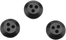Kit com 3 passagens de combustível para tanque, grommet de borracha com 3 furos Kit com 3 passagens de combustível para tanque, grommet de borracha com 3 furos