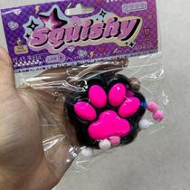 Kit com 3 Patinhas Cachorro Gato Taba Squishy Brinquedo Fidget Antistress cores aleatorias