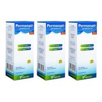 Kit Com 3 Permenati Loção 5% (permetrina) Piolhos E Lêndeas