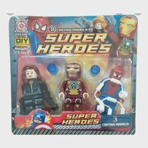 Kit Com 3 Personagens Liga Da Justiça Kit Com 3 Personagens Liga Da Justiça