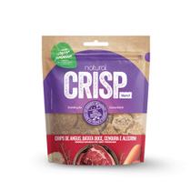 Kit com 3 Petiscos 100g. Natural Crisp. Chips de Angus, Batata Doce, Cenoura e Alecrim - total 300g