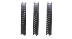 Kit com 3 piso metálico 1,50 x 0,37m para andaime - metalpama