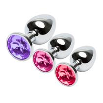 Kit Com 3 Plug Anal Nos Tamanhos 2 M e 1 G