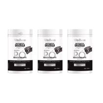 Kit com 3 Pó Descolorante Extra Rápido 500g Vita Derm Kit com 3 Pó Descolorante Extra Rápido 500g Vita Derm
