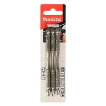 Kit com 3 Ponta Dupla Ph2 110mm Magnetizado Makita B-21864