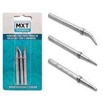 Kit Com 3 Ponteiras Ponta Fina Para Ferro De Solda Kit Com 3 Ponteiras Ponta Fina Para Ferro De Solda