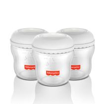 Kit Com 3 Potes Armazenar Leite Materno 150ml Fisher Price