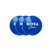 Kit com 3 Potes de Creme Hidratante NIVEA Clássico 3x240ml Kit com 3 Potes de Creme Hidratante NIVEA Clássico 3x240ml