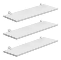 Kit Com 3 Prateleiras Mdp Bcas 20x28 Com Suportes D-core