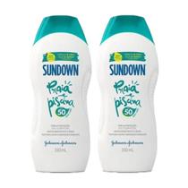 Kit com 3 Protetor Solar Sundown Praia e Piscina FPS 50
