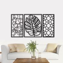 kit Com 3 Quadros decorativos em mdf kit Com 3 Quadros decorativos em mdf