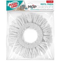 Kit com 3 Refil Microfibra MOP Fit Flash Limp RMOP5011