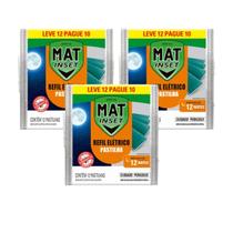 Kit com 3 Refil Pastilha Mat Inset 12 unidades Kit com 3 Refil Pastilha Mat Inset 12 unidades