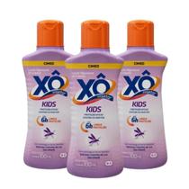 Kit com 3 Repelente Xô Inseto Kids Loção 100ml