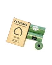 Kit com 3 Rolos de Sacos Biodegradáveis Cata Caca