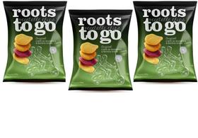 Kit Com 3 Roots To Go Chips Original 100G