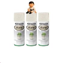 Kit com 3 rust-oleum stone pedra creme Kit com 3 rust-oleum stone pedra creme