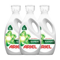 Kit com 3 Sabão Líquido Ariel Expert 2L Kit com 3 Sabão Líquido Ariel Expert 2L