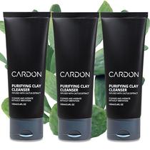 Kit com 3 Sabonetes Facial Cardon Deep Pore Clay Cleanser