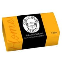 kit com 3 sabonetes Giorno Bagno Uomo 180gr amarelo masculino kit com 3 sabonetes Giorno Bagno Uomo 180gr amarelo masculino