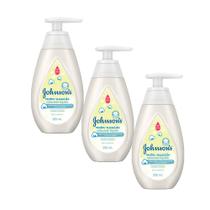 Kit com 3 Sabonetes Líquido Johnson Recém Nascido 200ml