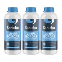 Kit com 3 saniclor limpa bordas 1 litro Kit com 3 saniclor limpa bordas 1 litro