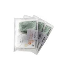 Kit Com 3 Saquinho Maternidade Organizador Bebê Transparente