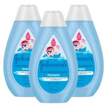 Kit com 3 Shampoos Johnsons Baby Cheirinho Prolongado 400ml