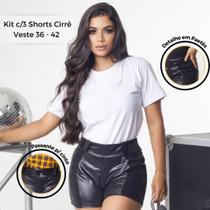 Kit com 3 Shorts Cirrê - 36/42