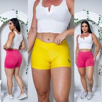 Kit com 3 Shorts Legging Suplex Curto Academia Treino Musculação Ginástica Praia Zero Transparência Kit com 3 Shorts Legging Suplex Curto Academia Treino Musculação Ginástica Praia Zero Transparência