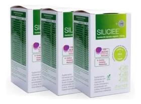 Kit com 3 Siliciee Divinite 500mg 60 capsulas cada