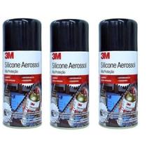 Kit com 3 Silicone SPRAY de ALTA Proteção 300ML 3M Kit com 3 Silicone SPRAY de ALTA Proteção 300ML 3M