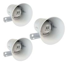 Kit Com 3 Sirene Jfl Alarmes Central Cerca Eletrica Sir-120